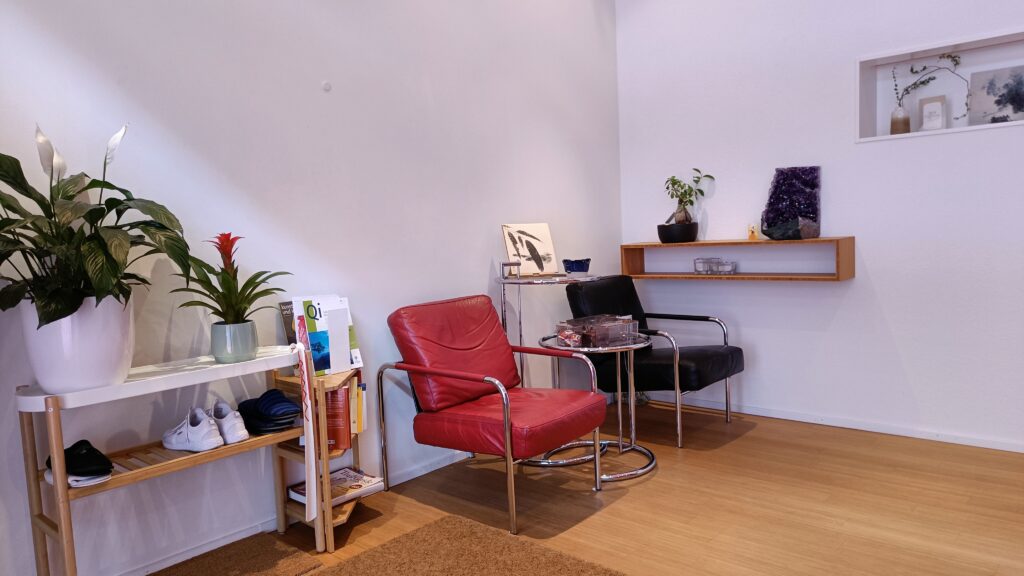 Tee-Ecke, Wartebereich